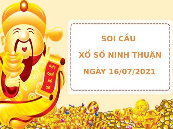 Soi cầu XS Ninh Thuận chính xác thứ 6 ngày 16/07/2021