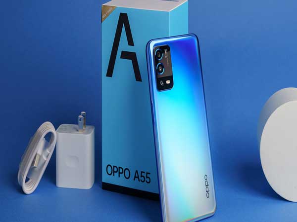 Điện thoại OPPO A55 có chống nước không?