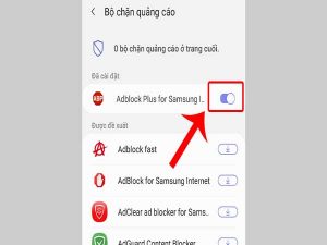 Hướng dẫn cách tắt quảng cáo trên điện thoại Samsung