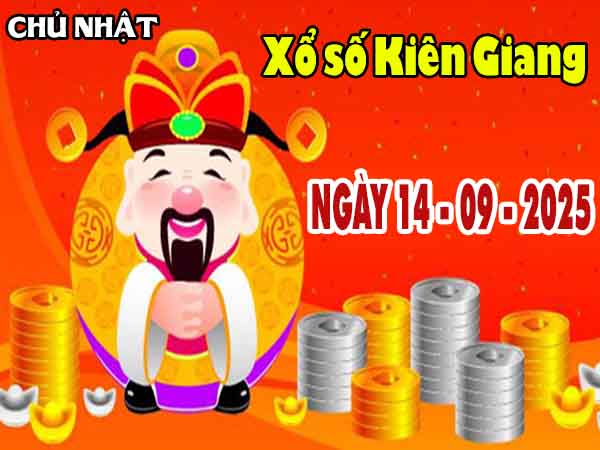 Thống kê XSKG ngày 14/9/2025 – Thống kê đài Kiên Giang
