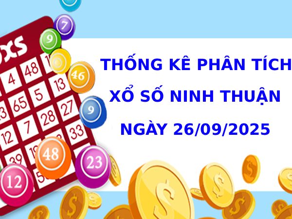 Thống kê phân tích XSNT 26/9/2025 thứ 6 tài lộc