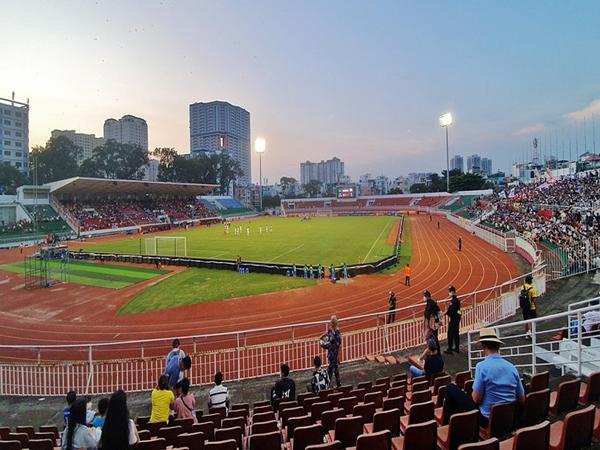 Sơ đồ sân vận động Thống Nhất chi tiết